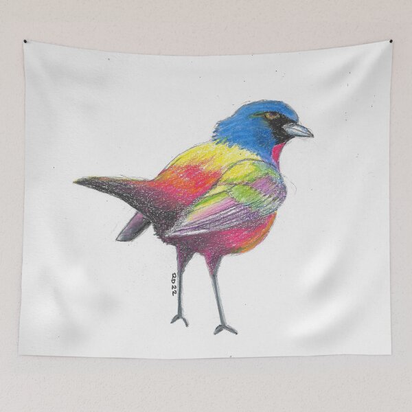Item preview, Colorful Bird designed and sold by ReneeDixonArt.
