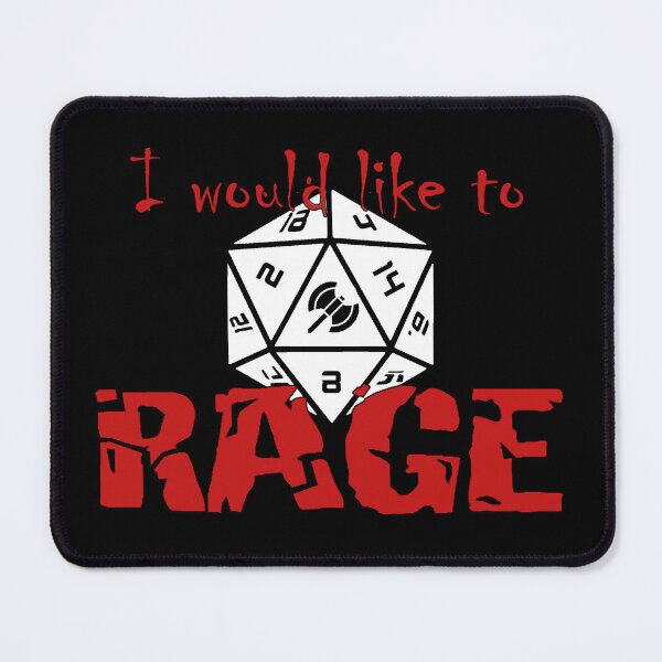 Item preview, I Would Like To RAGE designed and sold by emberkyrlee.