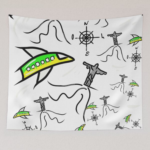 Item preview, travel to south america by Rio psychedelic designed and sold by psychedelic-Rio.