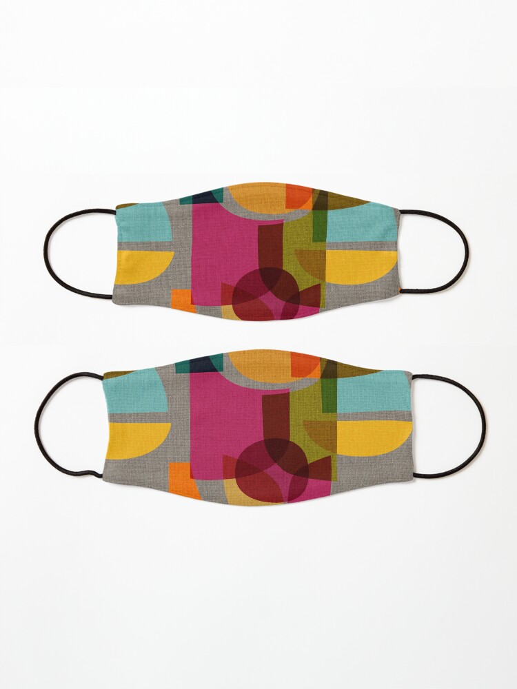 Alternate view of Mid Century Kaleidoscope Mask
