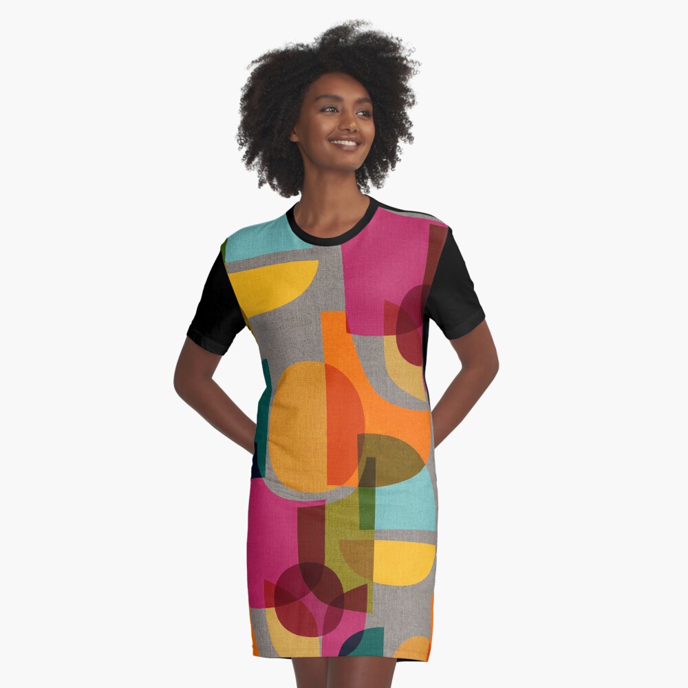 Item preview, Graphic T-Shirt Dress designed and sold by ceciliamok.