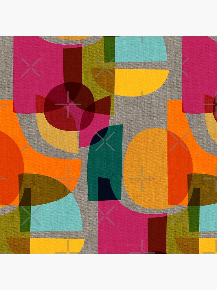 Mid Century Kaleidoscope by ceciliamok