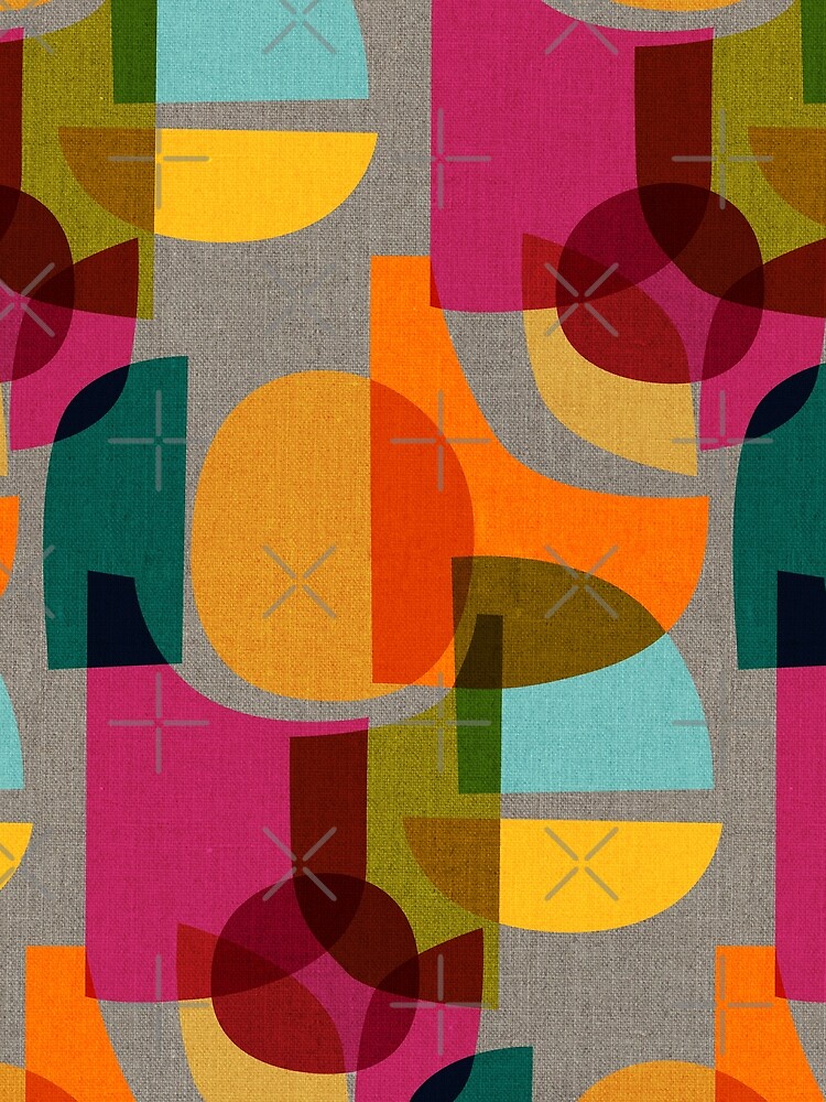Mid Century Kaleidoscope by ceciliamok