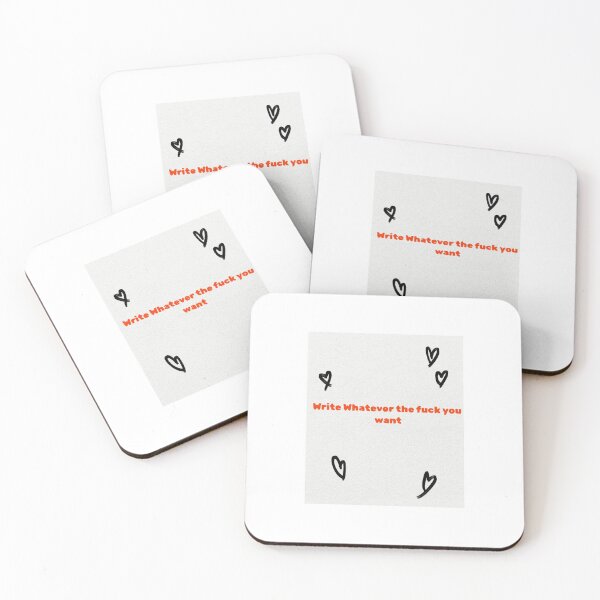 Item preview, Write whatever the fuck you want designed and sold by Fictionette25.