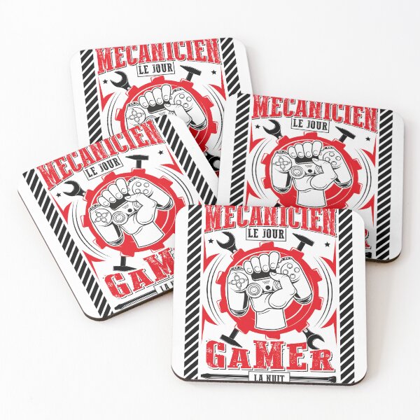 Item preview, mechanic by day, gamer by night gift designed and sold by lapolonaise.