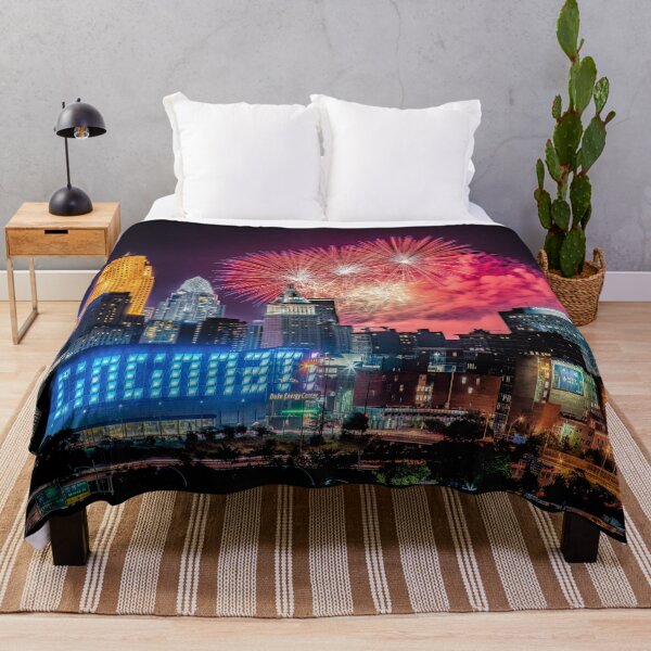 Item preview, 2019 WEBN Fireworks Cincinnati Skyline Photograph designed and sold by DaveFilm.