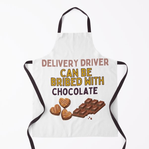 Item preview, Delivery Driver Can Be Bribed With Chocolate | Funny Driver Appreciation designed and sold by deliverylife.