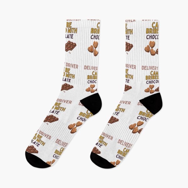 Item preview, Delivery Driver Can Be Bribed With Chocolate | Funny Driver Appreciation designed and sold by deliverylife.