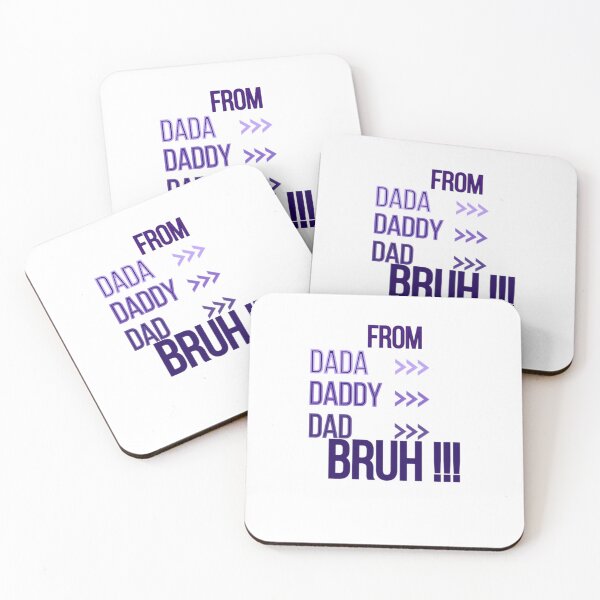 Item preview, dada daddy dad bruh designed and sold by JAdotdotDesigns.