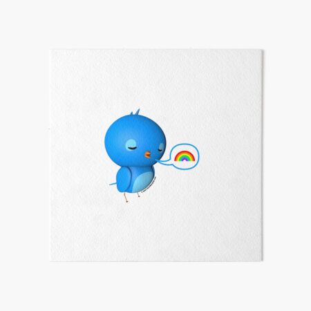 B.B. Bottoms - rainbow! Art Board Print