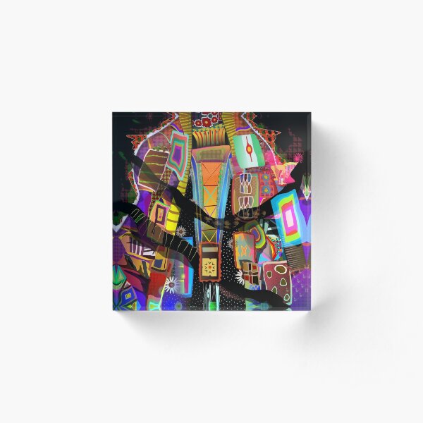 Egungun Essence Acrylic Block