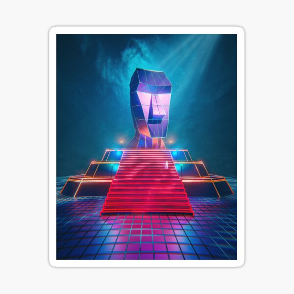 Dimensions III Sticker