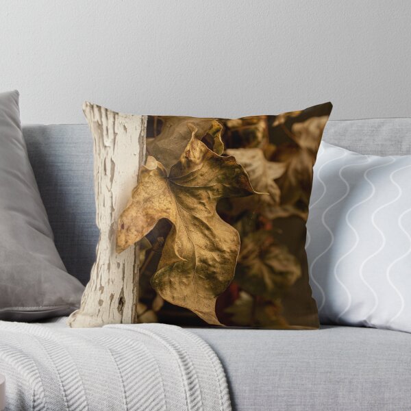 Dying Ivy Throw Pillow