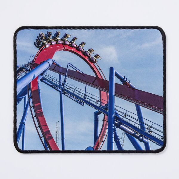 Item preview, Kings Island Mason Ohio Banshee Rollercoaster Upside Down In The Loop designed and sold by DaveFilm.