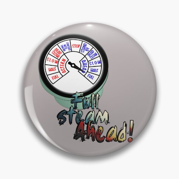 Item preview, Engine Room Telegraph - Full Steam Ahead! designed and sold by SketchViews.