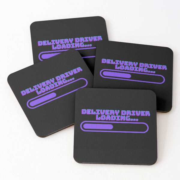 Item preview,  Delivery Driver Loading in Progress Bar designed and sold by deliverylife.