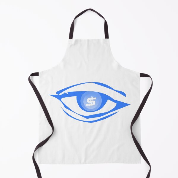 Item preview, Eye Dollar : Womens Graphic Tees Short Sleeve Cotton Eye Print Neon designed and sold by comlaza.