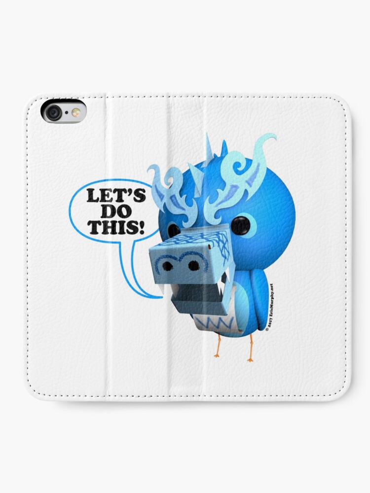 Alternate view of B.B. Dragons - Let's Do This! iPhone Wallet