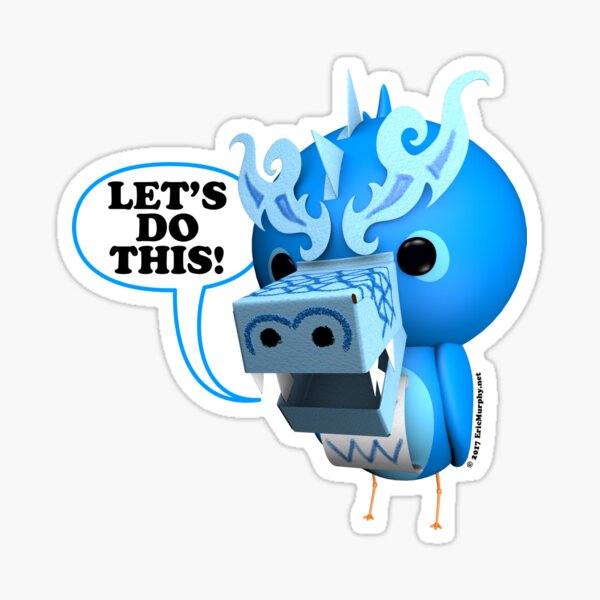 B.B. Dragons - Let's Do This! Sticker
