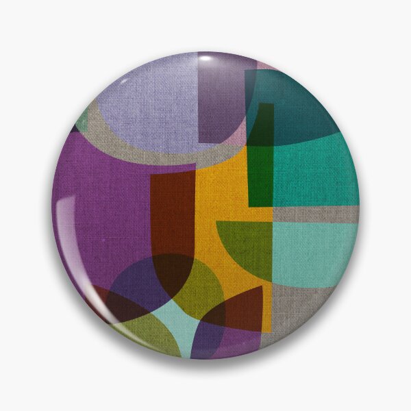 Item preview, Mid Century Kaleidoscope Symphony Purple designed and sold by Cecilia Mok.