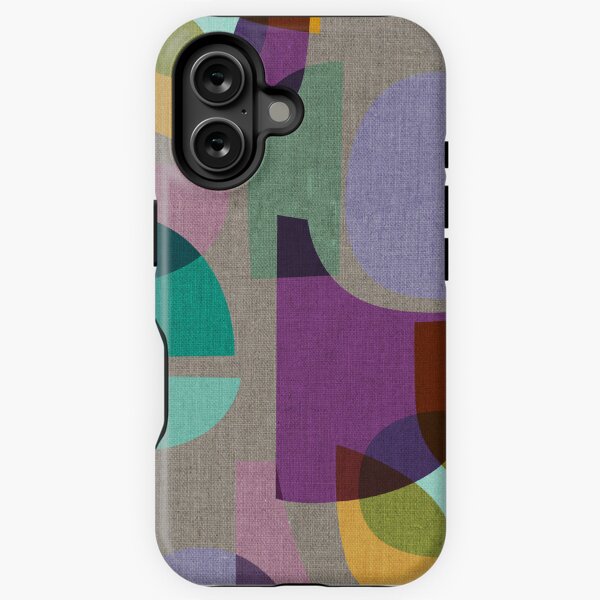 Item preview, Mid Century Kaleidoscope Symphony Purple designed and sold by Cecilia Mok.
