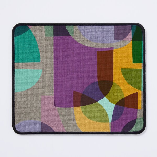 Item preview, Mid Century Kaleidoscope Symphony Purple designed and sold by Cecilia Mok.