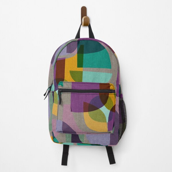 Item preview, Mid Century Kaleidoscope Symphony Purple designed and sold by Cecilia Mok.
