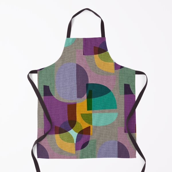 Item preview, Mid Century Kaleidoscope Symphony Purple designed and sold by Cecilia Mok.