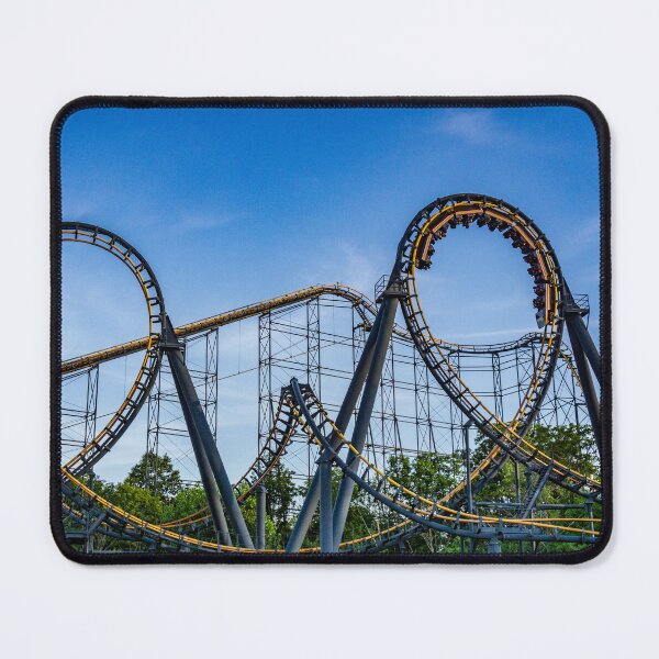 Item preview, Kings Island Ohio Vortex Roller Coaster Side View designed and sold by DaveFilm.