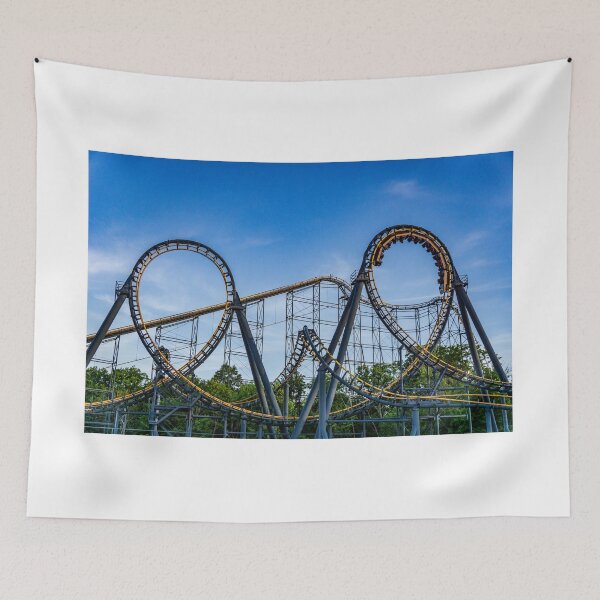 Item preview, Kings Island Ohio Vortex Roller Coaster Side View designed and sold by DaveFilm.