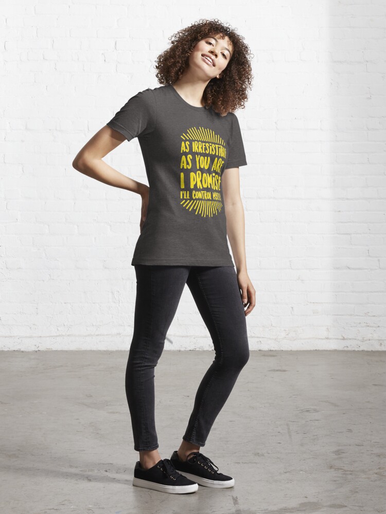 Alternate view of EMO the Musical - Promise... Yellow Essential T-Shirt