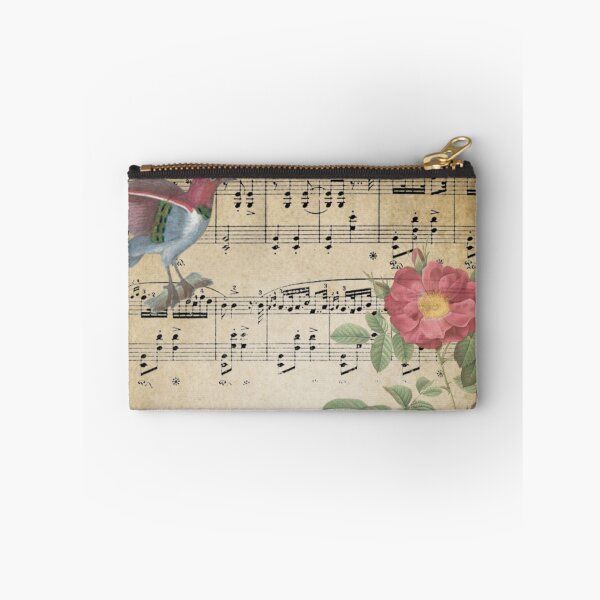 Item preview, Antique Floral, Bird Sheet Music Design, Music Lovers designed and sold by Jaydee001.