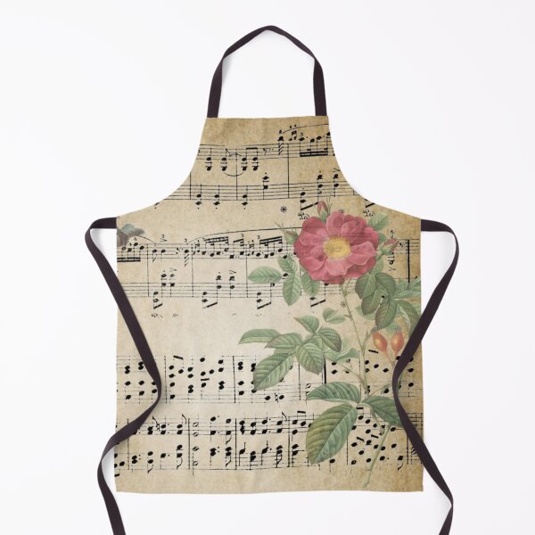 Item preview, Antique Floral, Bird Sheet Music Design, Music Lovers designed and sold by Jaydee001.