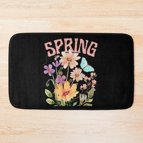 Item preview, Spring Blossoms Flowers Butterfly & Bee Pastel Design designed and sold by EarthArtDesigns.