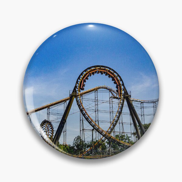 Aperçu de l'œuvre Kings Island Ohio Vortex Roller Coaster créée et vendue par DaveFilm.