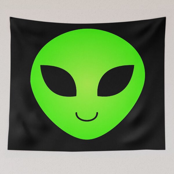 Item preview, Alien Happy Face designed and sold by OliviaGbyKyro.