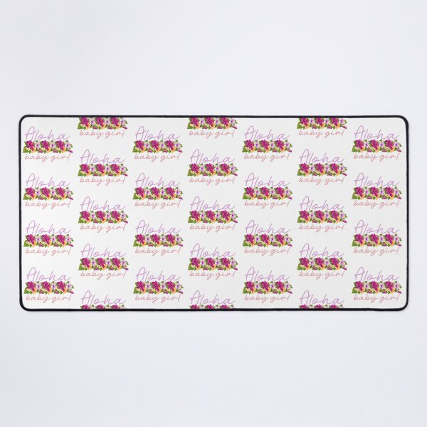 Item preview, Aloha Baby Girl! (on Hot Pink) designed and sold by PawsitiveMum.
