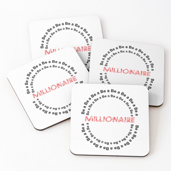 Item preview, BE A MILLIONAIRE, bitcoin, billionaire, cash, money designed and sold by Haitam771.