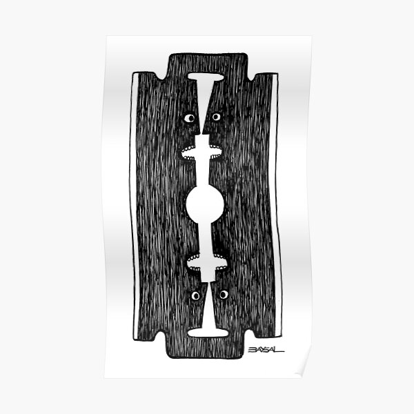 Razor blade Poster