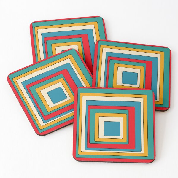 Item preview, Retro Rounded Rectangles designed and sold by Texterns.