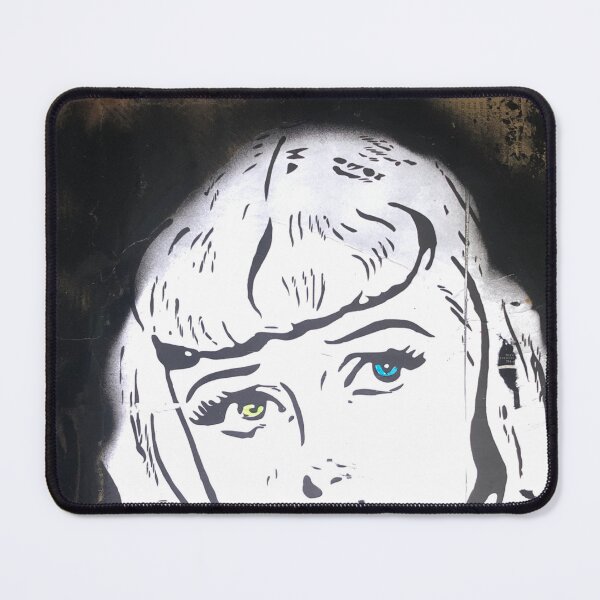 Item preview, UFO | Vintage girl | Mix media graffiti art | Pop art | Street-art aesthetics designed and sold by CiceroSpin.