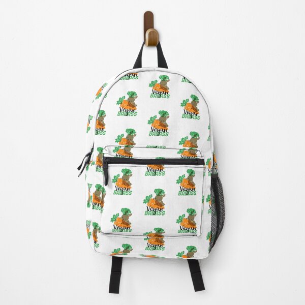 Item preview, Vegan Badass | Cute Bunny Veggie Eater | Fun Vegan Vegetarian designed and sold by DevlynnDesigns.