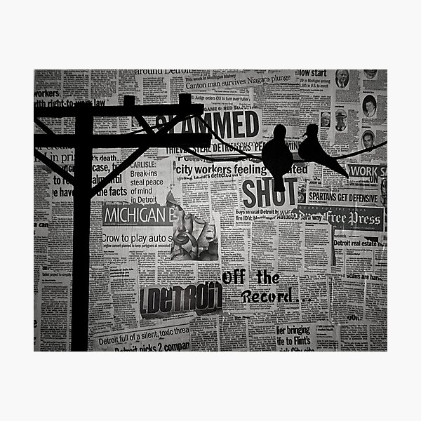 Historical Newspaper Headlines Collage  Poster for Sale by Scotti Cohn