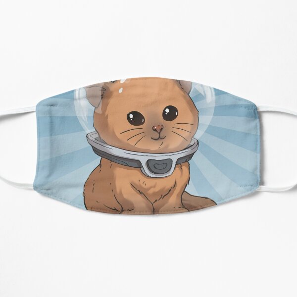 Keep Calm Kitty Flat Mask