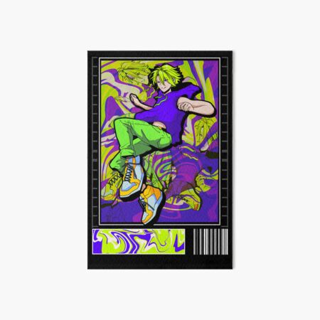 Anime Graffiti Skater Boy Art Print for Sale by Fredro