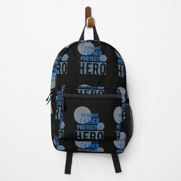 Item preview, HUSBAND DAD PROTECTOR HERO designed and sold by JAdotdotDesigns.