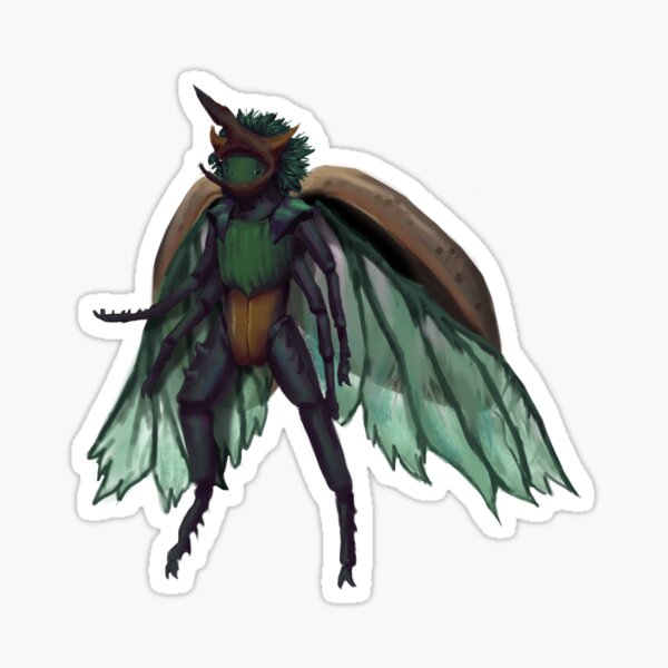 Green Fae Van Sticker