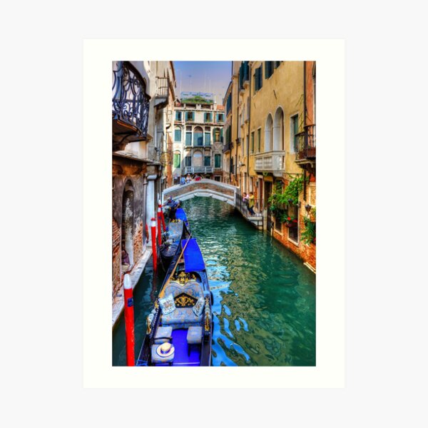 Venice Canal Art Print