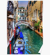 Venice Canal Poster