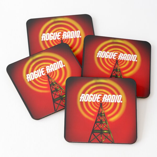 Item preview, Rogue Radio podcast commission  designed and sold by SeriDrawMe.